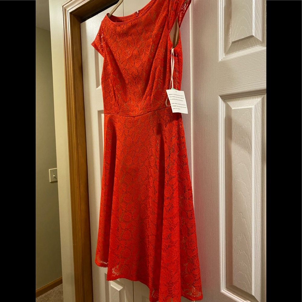 Black Label by Evan Piccone NWT - color Salsa with Nude